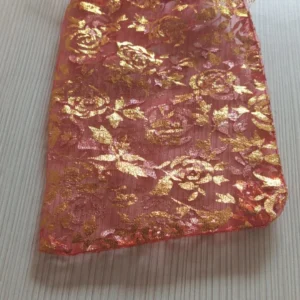 Gold Rose Organza BagsWedding Bags Jewellery Bags Gift Pouch Favour Bags 50 PCS 5 X 7.5 CM